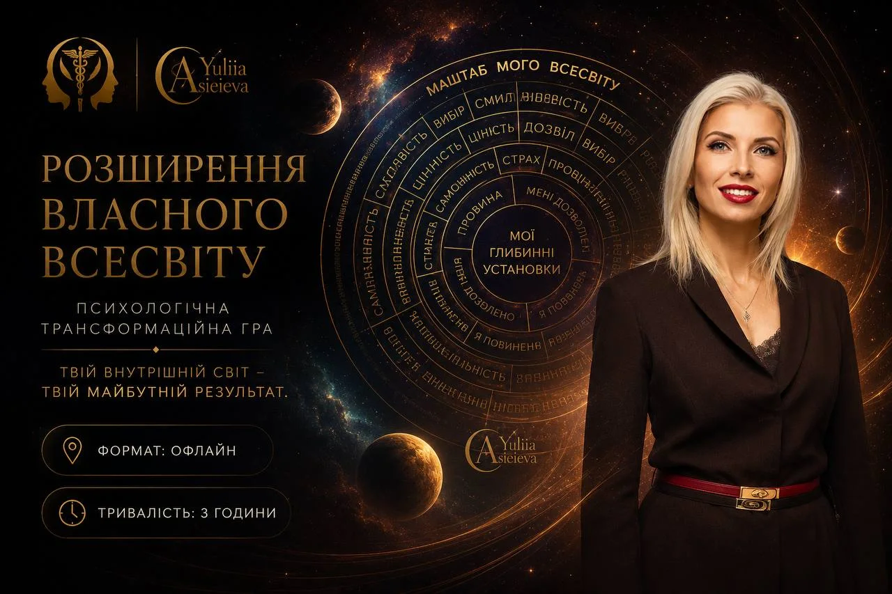 Розширення власного всесвіту - психологічна трансформаційна гра