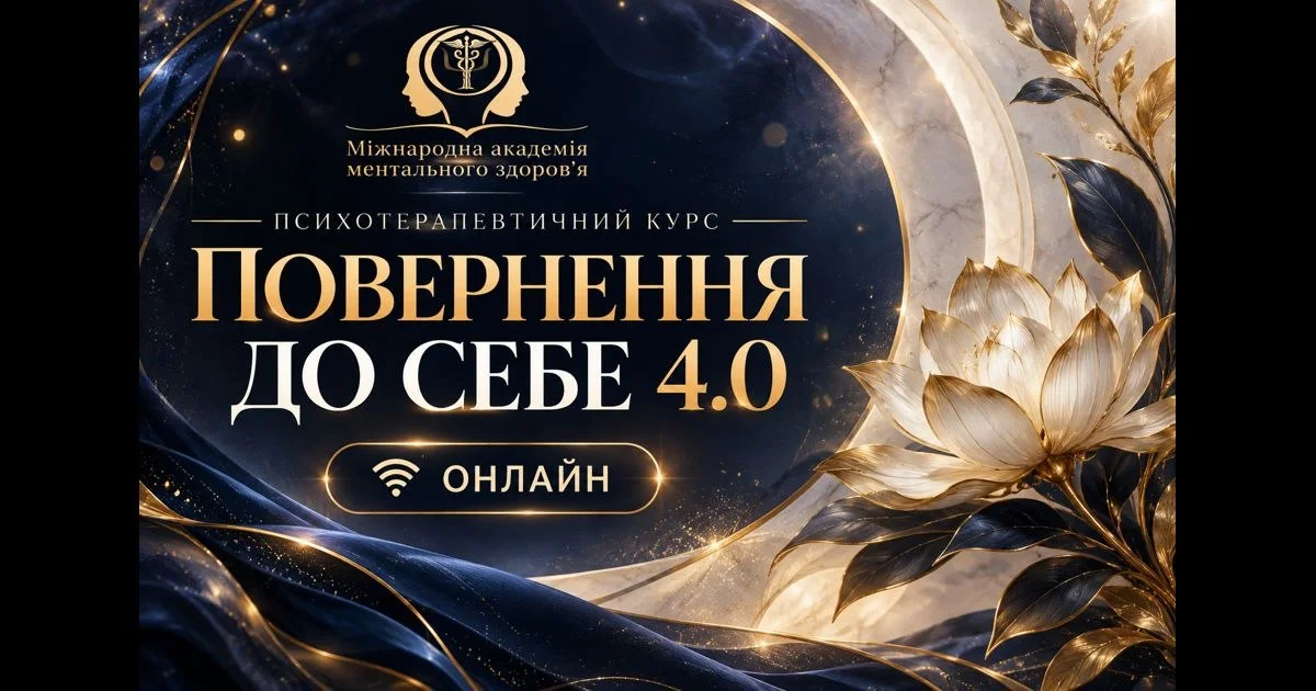 Психотерапевтичний курс «Повернення до себе 4.0»