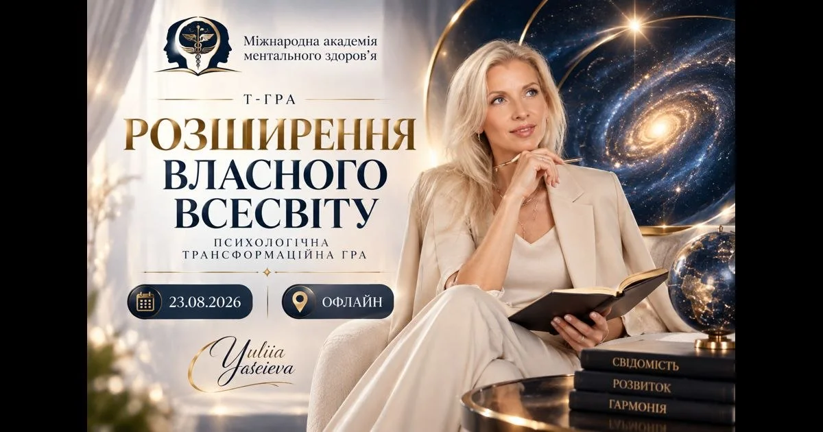 Психологічна трансформаційна гра «Розширення власного Всесвіту»