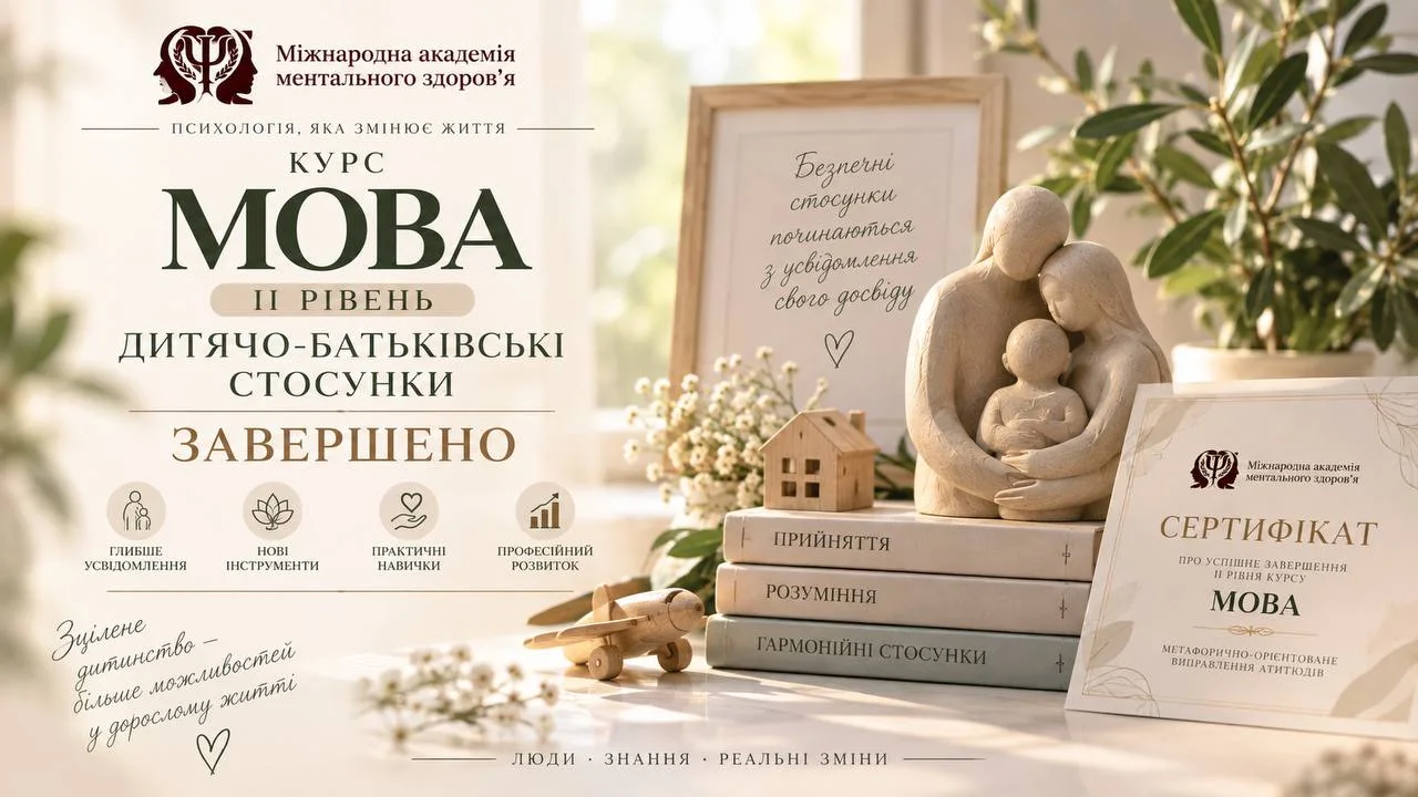 Завершився II рівень курсу МОВА — «Дитячо-батьківські стосунки»